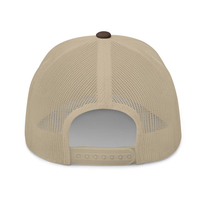 Curve Logo Trucker Cap - White Logo
