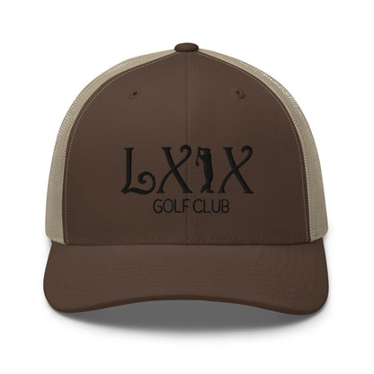 Curve Logo Trucker Cap - Black Logo
