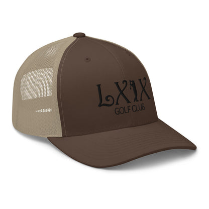 Curve Logo Trucker Cap - Black Logo