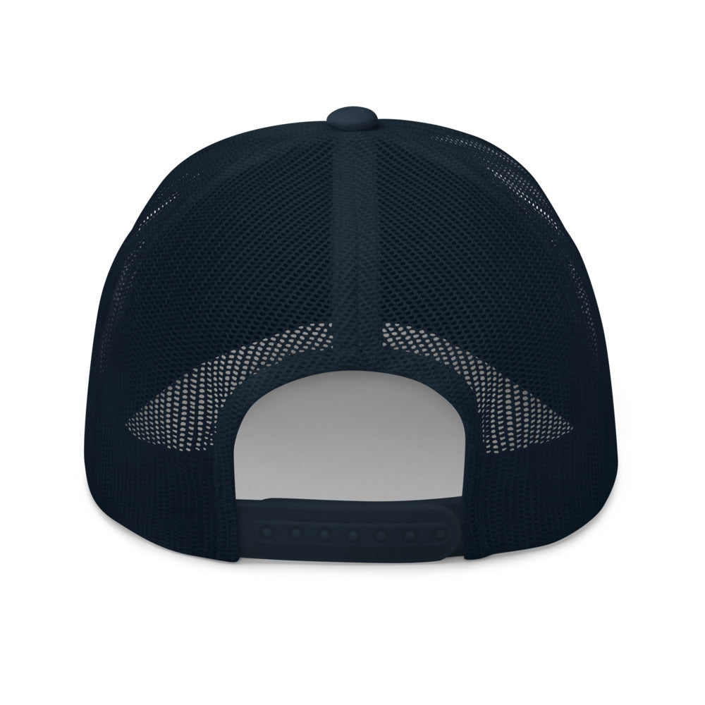 Four Box Logo Trucker Cap - Black Logo