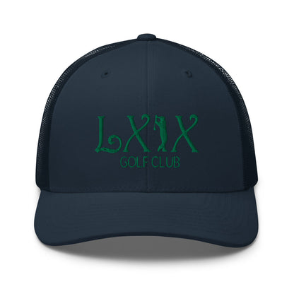 Curve Logo Trucker Cap - Green Logo