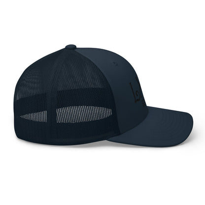 Curve Logo Trucker Cap - Black Logo