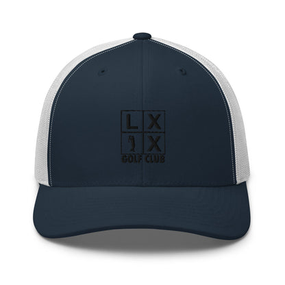 Four Box Logo Trucker Cap - Black Logo