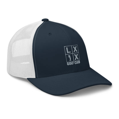 Four Box Logo Trucker Cap - Gray Logo