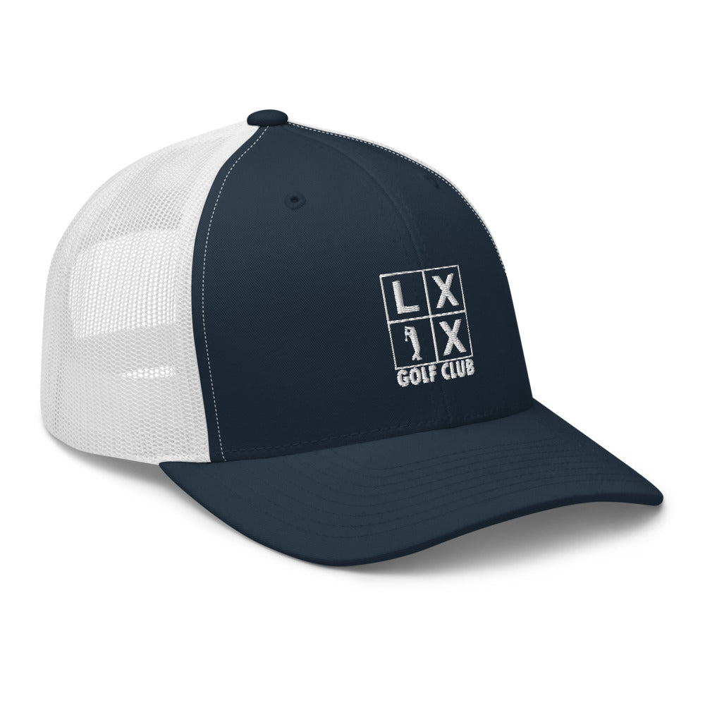 Four Box Logo Trucker Cap - White Logo