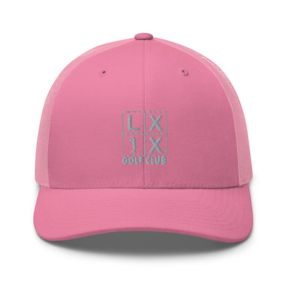 Four Box Logo Trucker Cap - Gray Logo