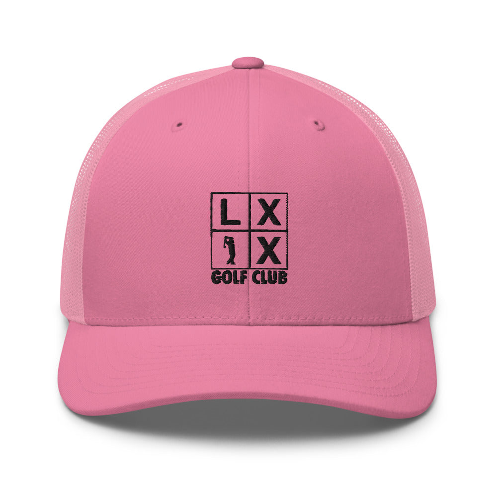 Four Box Logo Trucker Cap - Black Logo