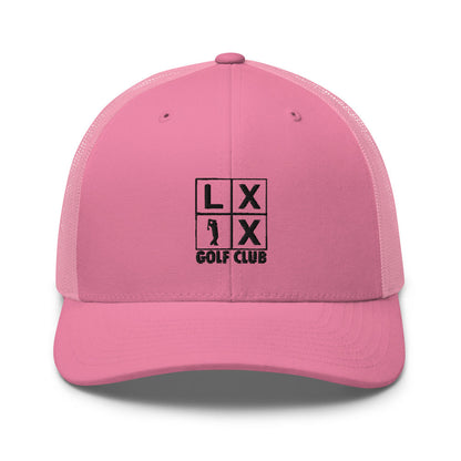 Four Box Logo Trucker Cap - Black Logo