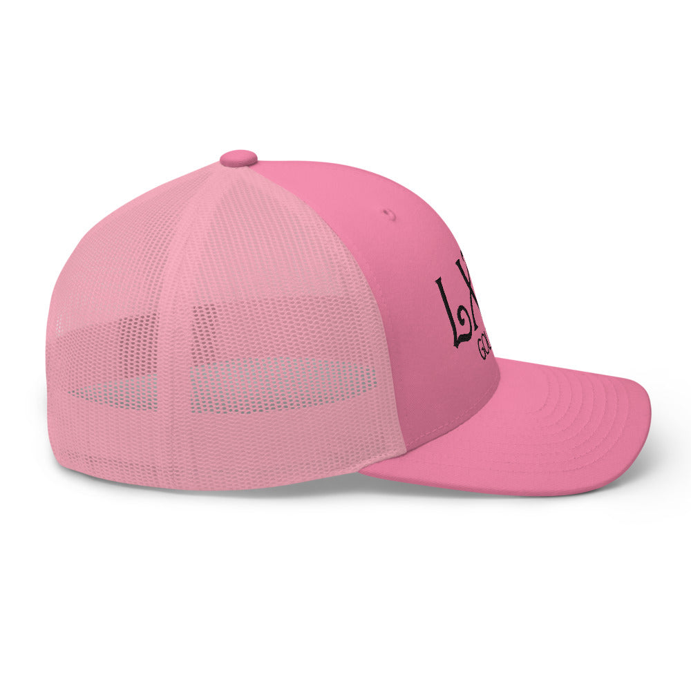 Curve Logo Trucker Cap - Black Logo