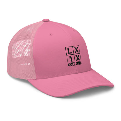 Four Box Logo Trucker Cap - Black Logo