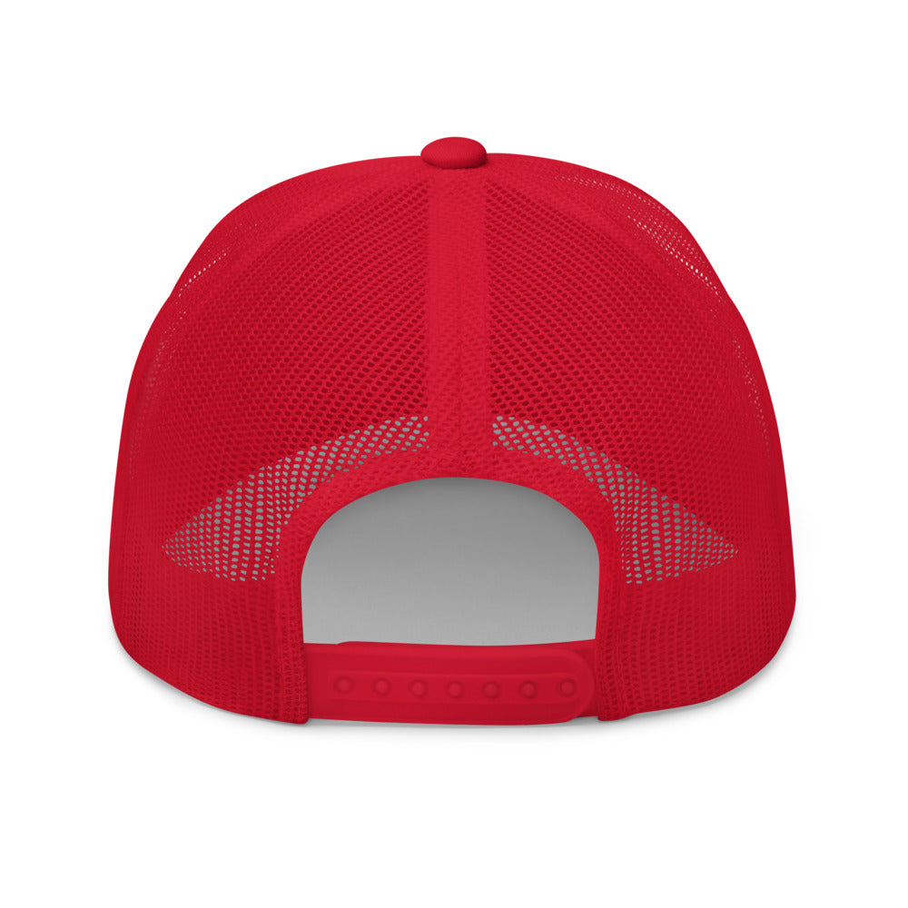 Four Box Logo Trucker Cap - White Logo