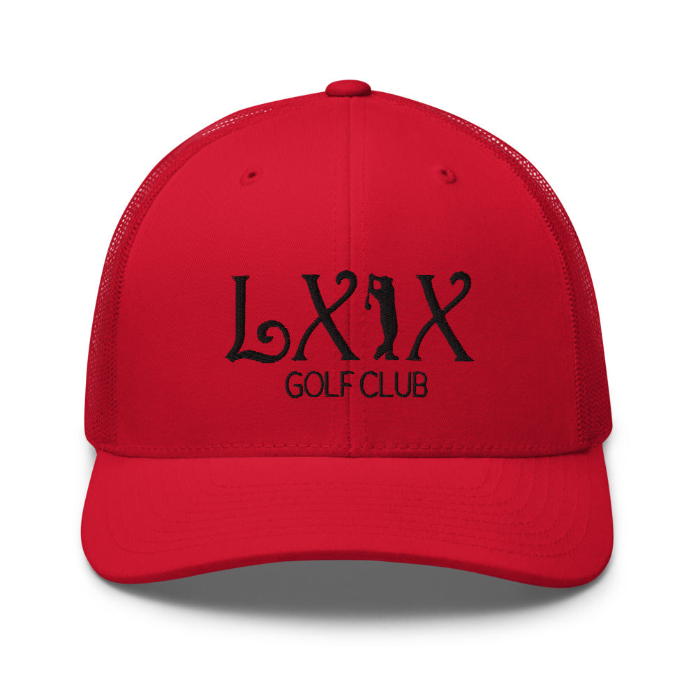 Curve Logo Trucker Cap - Black Logo