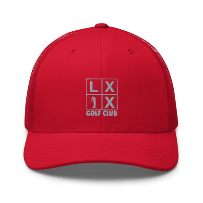 Four Box Logo Trucker Cap - Gray Logo