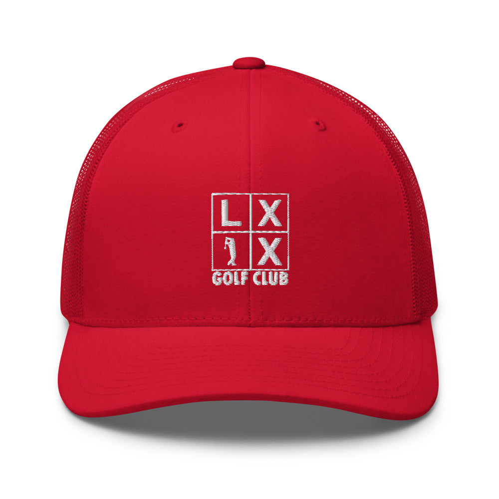 Four Box Logo Trucker Cap - White Logo