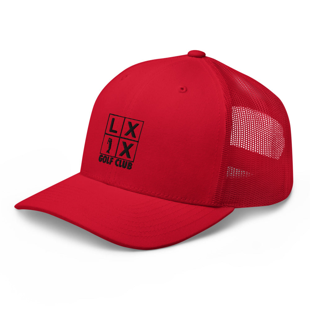 Four Box Logo Trucker Cap - Black Logo