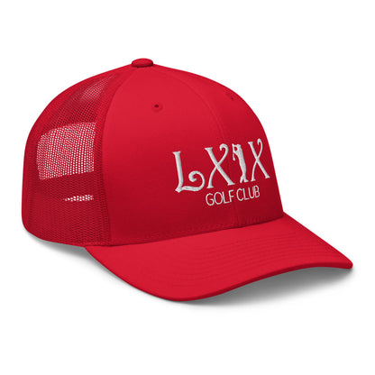Curve Logo Trucker Cap - White Logo