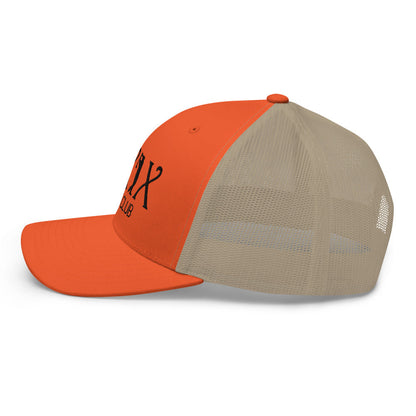 Curve Logo Trucker Cap - Black Logo