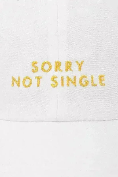 Sorry Not Single | Sorry Not Sorry - party Hats | Femstylo