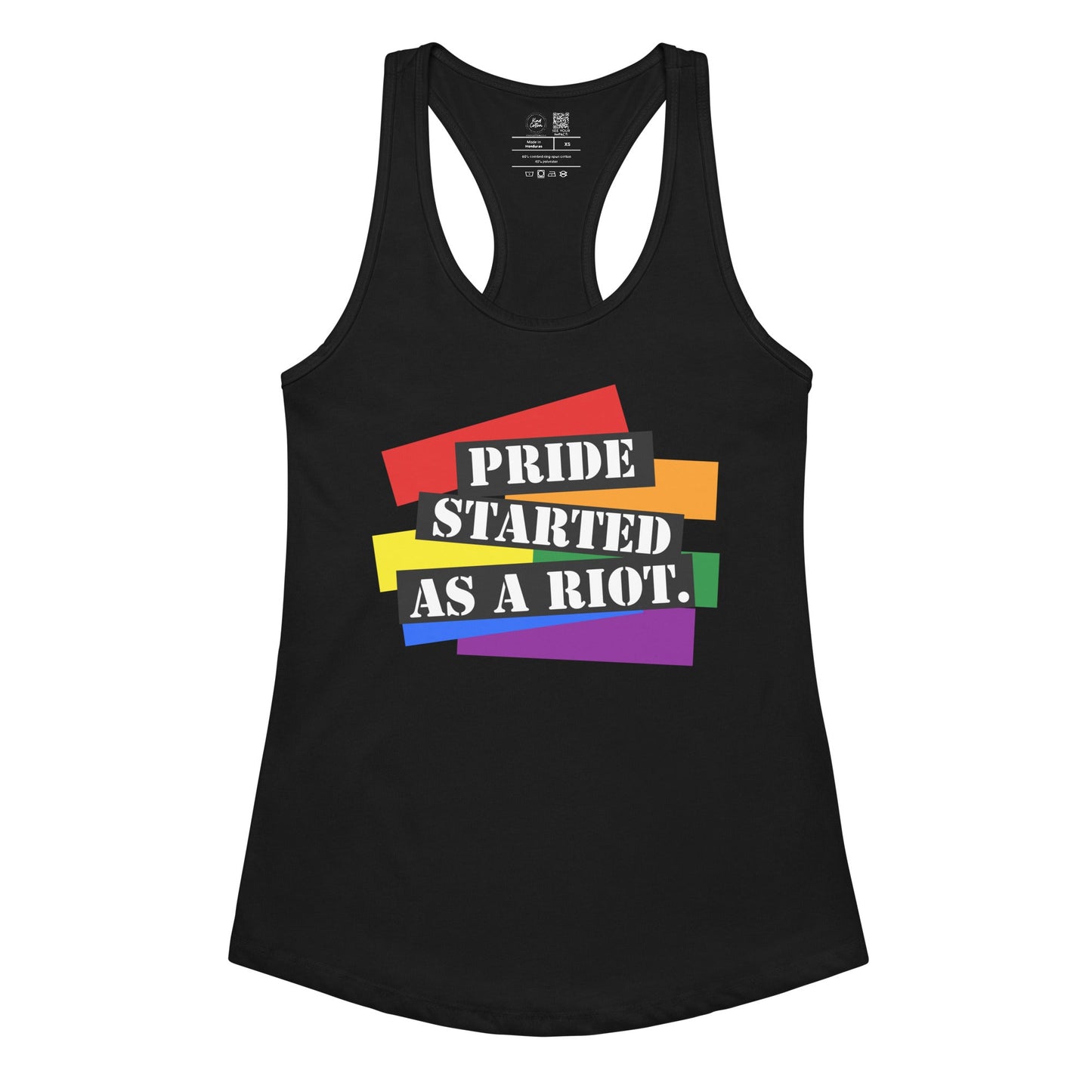Pride Started as a Riot Racerback