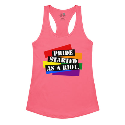 Pride Started as a Riot Racerback